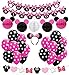 Cartoon Mouse Themed Birthday Party Supplies Decorations for 1st 2nd 3rd Birthday Baby Shower