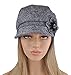 EINSKEY Women's Winter Hat Newsboy Cap Wool Felt Cloche Hat Flower Church Visor Beret Cabbie Hat