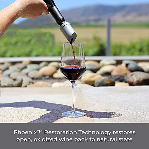 PureWine The Wave Bottle Spout Pourer, Purifier & Aerator Filter Eliminates Headaches