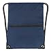 HOLYLUCK Drawstring Backpack Bag Sport Gym Sackpack (navy blue)