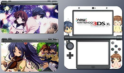 clannad skin for new Nintendo 3DS XL/LL &amp; clannad Skin Sticker for new Nintendo 3DS XL/LL &amp; clannad new Nintendo 3DS XL/LL sticker 1