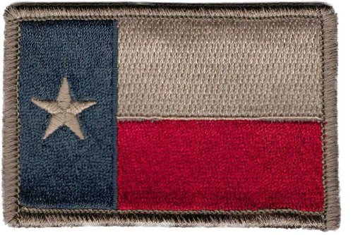 Fixxxer Texas Flag - Tactical Patch, Hook backing 2 Fixxxer Texas Flag - Tactical Patch, Hook backing 2