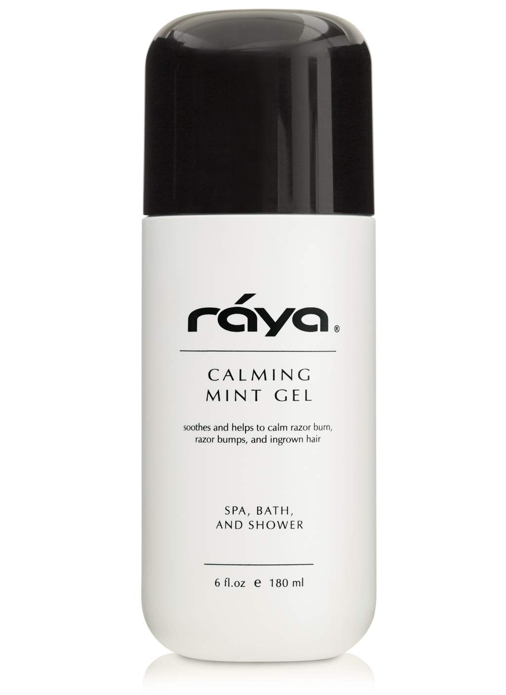 RAYA Calming Mint Gel 6 oz (S-501) | Softening and Soothing Gel | Great for After Shaving and Waxing | Helps Heal Razor Bumps, Razor Burns, and Ingrown Hairs