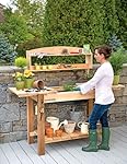 GSC Potting Bench with Shelves
