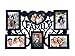 BestBuy Frames Family Photos Collage Picture Frames Wall Hanging Collage Picture Frame with Various Shaped 6 Openings Five 4x6, One 3.5x5 Photo Frame for Reunions, Birthday & Family Picture