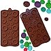 2 Pack OF X Button silicone Chocolate Soap Sugar DIY Fondant Craft Tray Mold Party maker (Ships From USA)