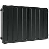 Storm Shell Outdoor TV Hard Cover Weatherproof Protection for Television - Mounts Right on The Wall - TV Wall Mounting Bracket Included &hellip; (45-55 inch), Black