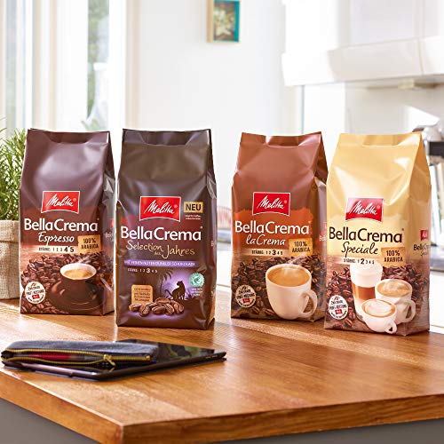 Melitta BellaCrema Selection des Jahres, Mit Feinen Aprikosen- Noten, 100% Arabica, 1Kg – Bild 6