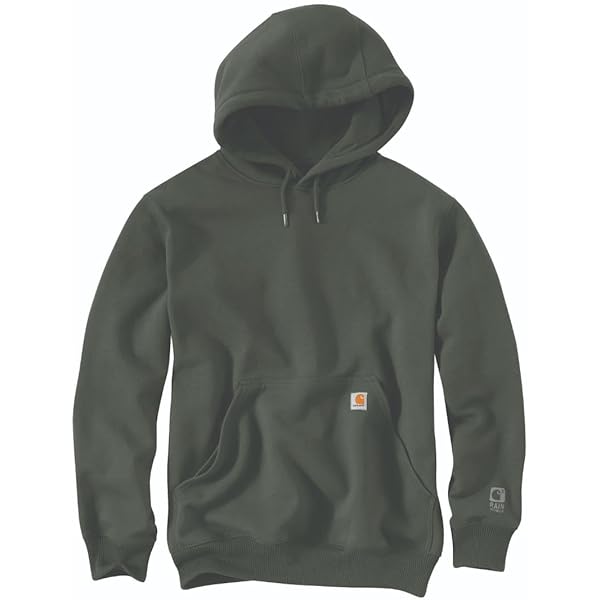 【Carhartt】 ★ HOODED DRIP SWEATSHIRT ★ LOOSE FIT Loose Fit Midweight Graphic Arm Logo Hooded Sweatshirt K288irr