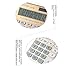 Calculator, Hysada Elegant Design Superior Quality Large Electronic Desktop Calculator with 12-digit Large Display, Solar and Battery Dual Power