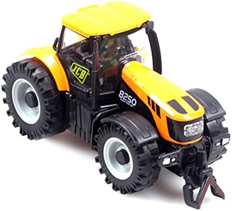Models Farmer Yellow Car Headstock Boy Model Toy Vehicles Toys For Children Gifts Collectible Dibang Diecasts