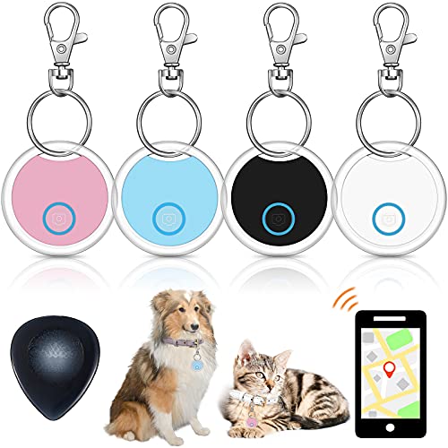 4 Pieces Smart Keychain Finder Item Locator Bluetooth Tracker AntiLost