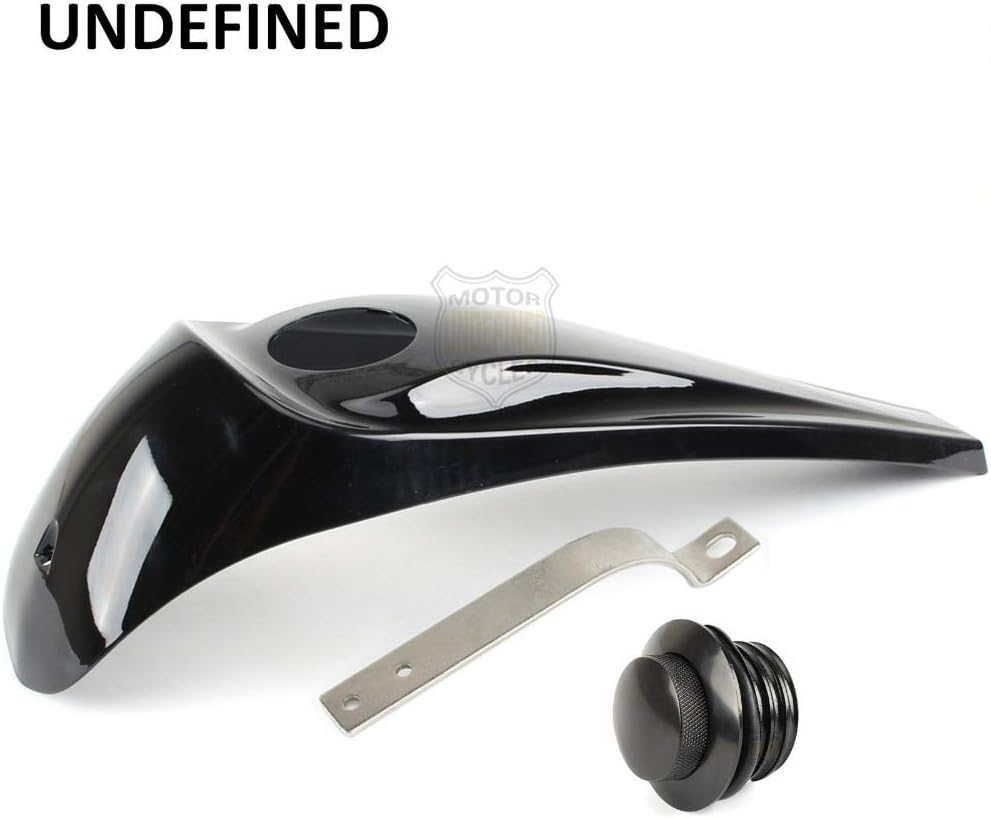 UNDEFINED Motorcycle Gloss Smooth Dash Fuel Tank Cap sealing Strip Cover for Harley Touring Road King Classic Electra 2008-2018
