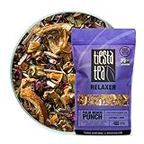 Tiesta Tea Relaxer, Palm Beach Punch, Fruit Punch Herbal Tea, Loose Leaf Tea Blend, Caffeine Free, 1 Pound Bulk Bag
