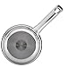 Ayesha Curry Home Collection Stainless Steel Sauce Pan/Saucepan, 1 Quart, Silver