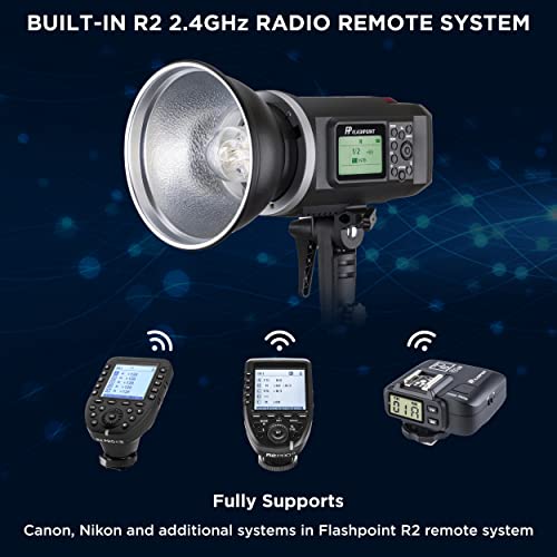 Flashpoint XPLOR 600 R2 Battery Powered Photo Studio Strobe Portable