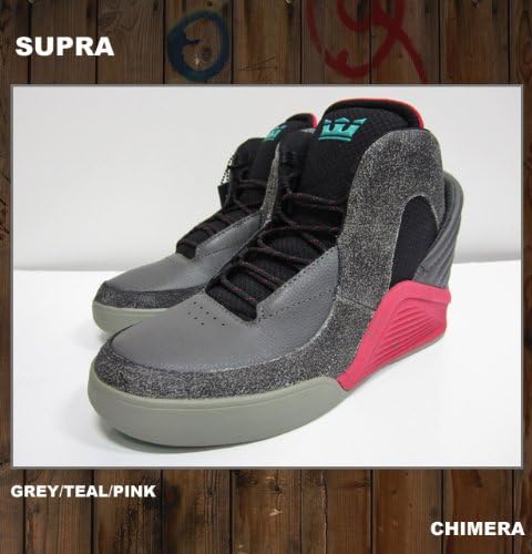 Amazon スープラ キメラ Chimera スニーカー 靴 メンズ グレー ピンク Grey Teal Pink 10 Supra スープラ スニーカー Amazon スープラ キメラ Chimera スニーカー 靴 メンズ グレー ピンク Grey Teal Pink 10 Supra スープラ スニーカー