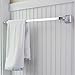 Speakman SA-1307 Rainier Bathroom Square Towel Bar, Polished Chrome