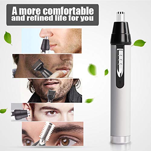 image for Berepo Nose Hair Trimmer - Electric Eyebrow and Facial Hair Clippers 4