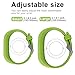 Mosstek Bands Compatible with Garmin Vivofit 3/jr/jr 2, Soft Silicone Replacement Sport Wristbands for Kids Girls Boys Women Men Small Large