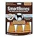 SmartBones Dog Chews, Treat Your Dog to Rawhide-Free Dog Bones, Made With Real Meat and Vegetables, 3 Large