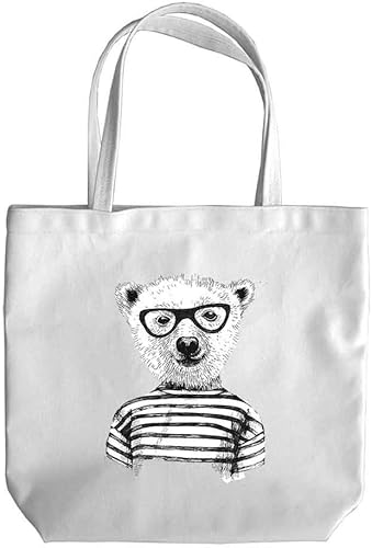 Amazon ノーブランド品 オタクくま 熊 トートバッグ Lサイズ ノーブランド品 トートバッグ