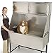 Master Equipment Stainless Steel Deluxe Overhead Cabinet for Grooming Tubs