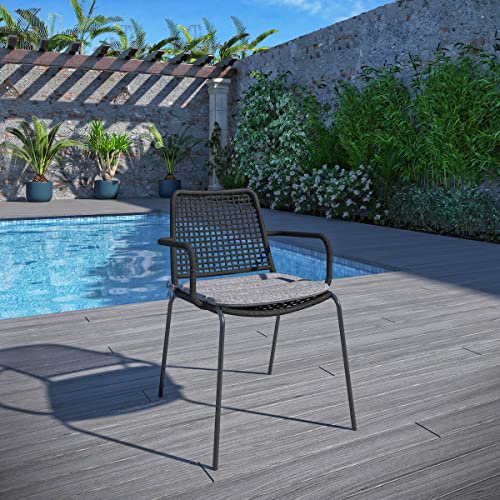 Amazonia Gales 9Piece Outdoor Rectangular Dining Table Set