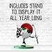 Be The Ball 4U Golf Decor Hanging Christmas Tree Ornament & Display Stand, You Da Man Figurine