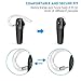 Wismat V4.1 Bluetooth Headset, Wireless Earbud Headset with Microphone, 8-Hrs Playing Time Cell Phone Bluetooth Earpiece, Car Bluetooth Headphones for iPhone Samsung Android