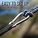 Foxelli Camping Hammock – Lightweight Parachute Nylon Portable Hammock with Tree Ropes and Carabiners, Perfect for Outdoors, Backpacking, Hiking, Camping, Travel, Beach, Backyard & Garden