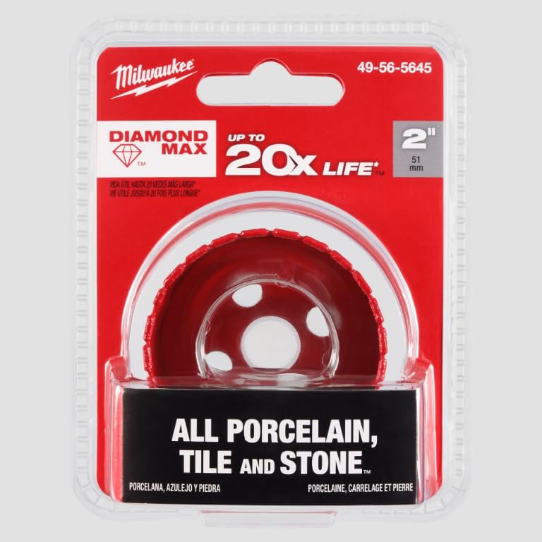 Milwaukee Diamond Hole Saw Diamond Plus, 51 mm, 49565645