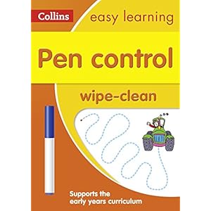 Pen Control Age 3-5 Wipe Clean Activity Book: Ideal for Home Learning