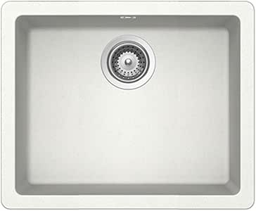 fregadero cuarzo blanco