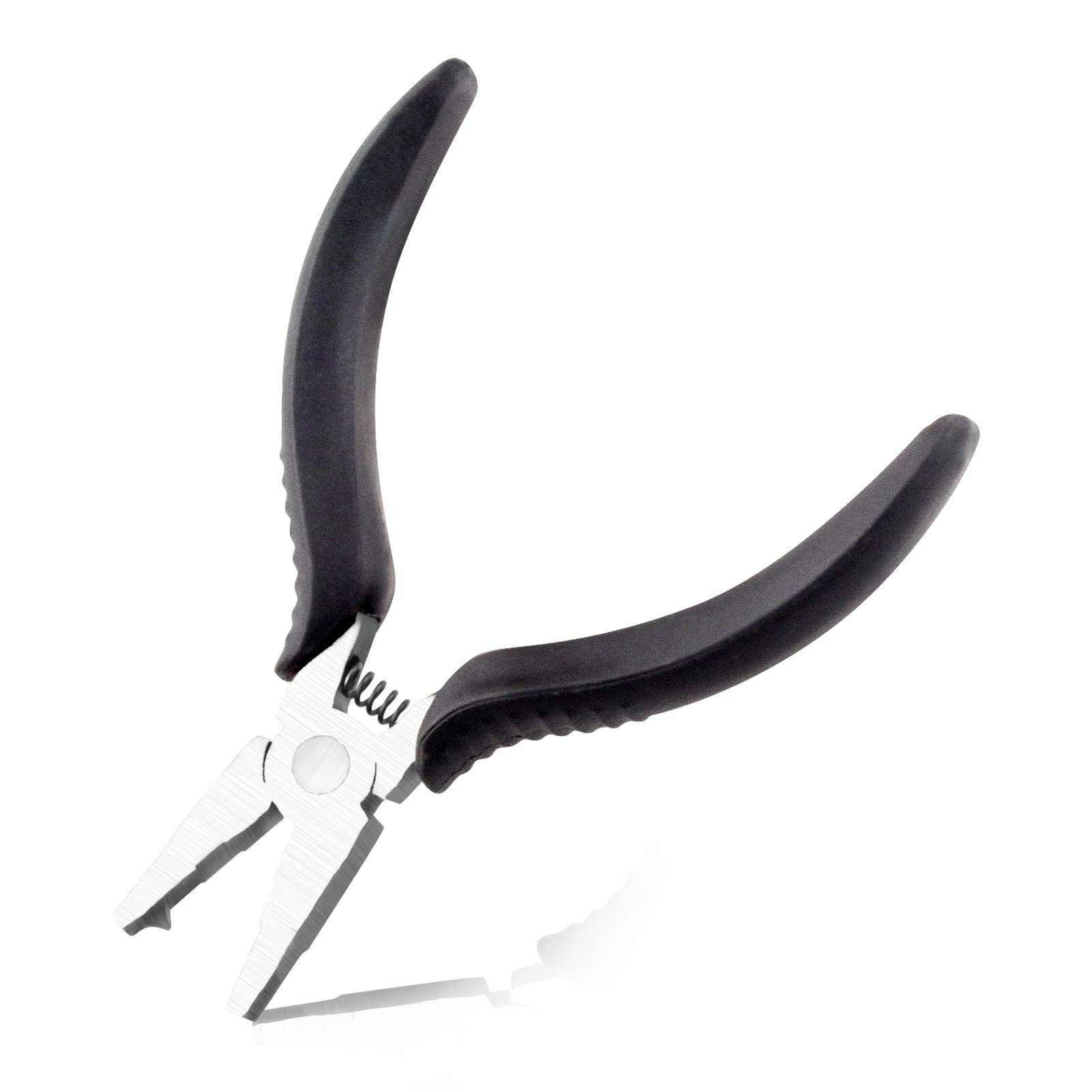 LEONTOOL Mini Split Ring Pliers for Jewelry Making 4 Inches Ring Opening Pliers Split Ring Opener Tool Precision Jewelry Making Tools for Split Ring Key Chain Crafting Jump Ring Opener — image 1