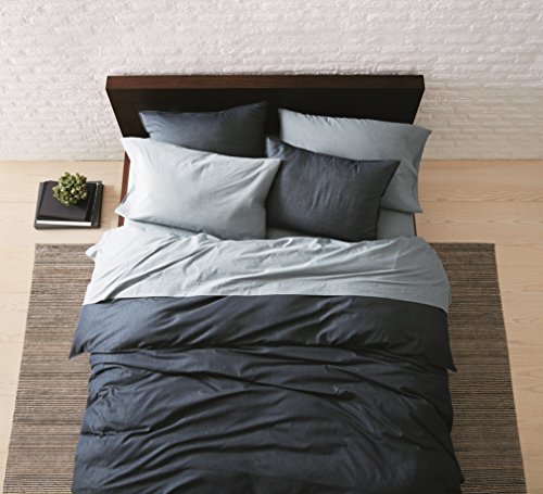 Calvin Klein Home Denim Wash King Comforter Set Deep Wash Hot