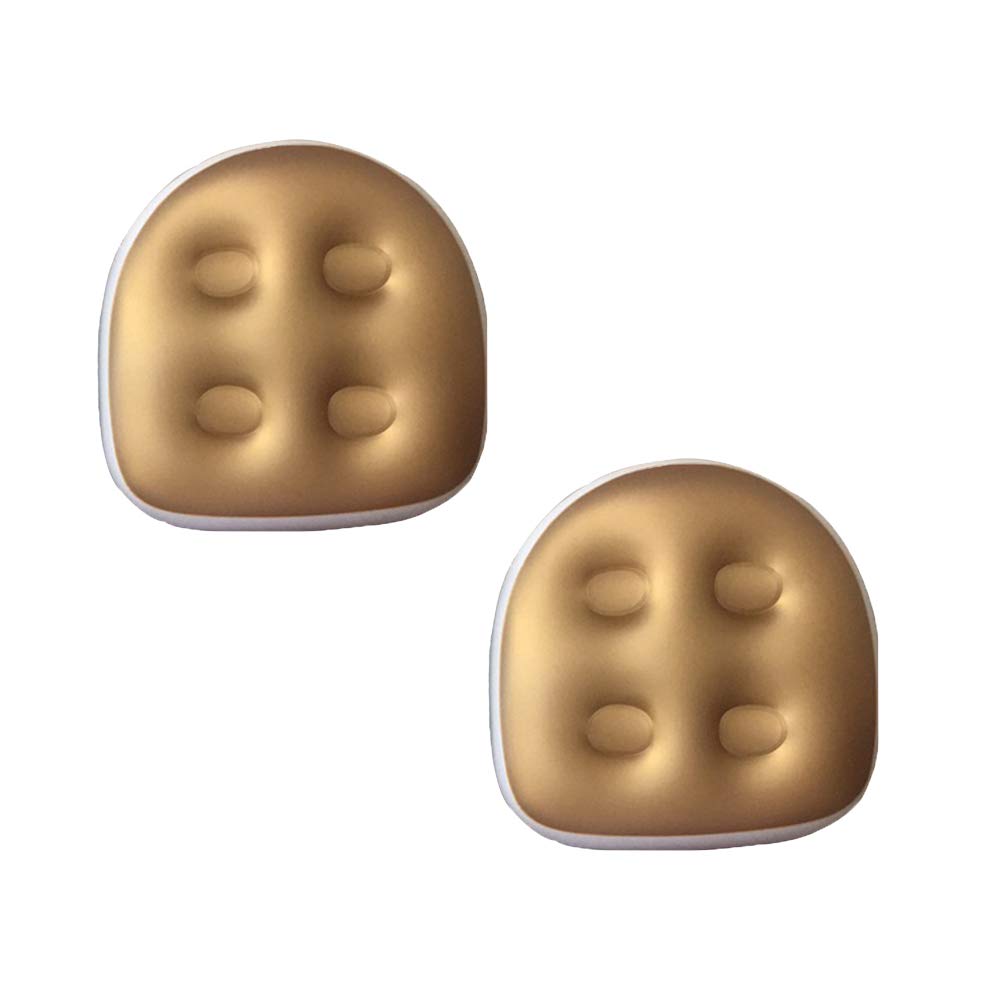 Set of 2 Upgraded Spa and Hot Tub Booster Seat, Inflatable Waterproof Bathtub Massage Mat, Back Spa Cushion Massage Mat Soft Inflatable Booster Seat For Adults Kids