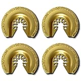 Integra Tools Platinum Series Blades P4DIA2.5 Semi-Round Flush Cut Universal Oscillating 2-1/2