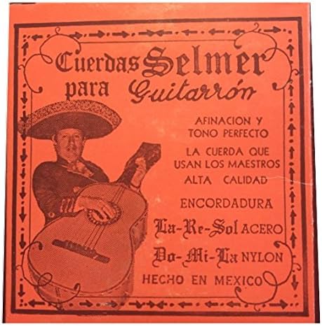 Cuerdas para Guitarron Selmer (Copper/White Nylon)