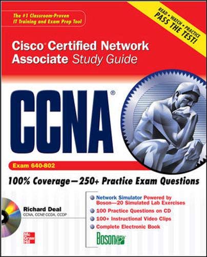 Buy Ccna Cisco Certified Network Associate Study Guide Exam 640 802 Certification Press Book Online At Low Prices In India Ccna Cisco Certified Network Associate Study Guide Exam 640 802 Certification Press Reviews