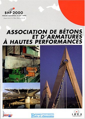 Association de bétons et d'armatures à hautes performances