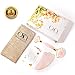 Rose Quartz Facial Roller By OSA - 100% Natural Jade Roller and Gua Sha Beauty Set – Reduces Wrinkles, Rejuvenates Skin, Tightens Sagging, Durable & All Natural Massaging Tool for A Younger Face