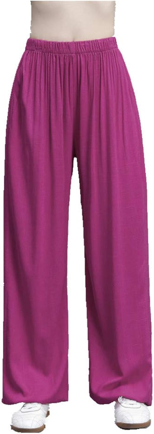 Damen Baggy Jogginghose Weit Geschnitten - Bequeme Sweatpants Mit Taschen - Elastische Taillie Für Fitness & Freizeit