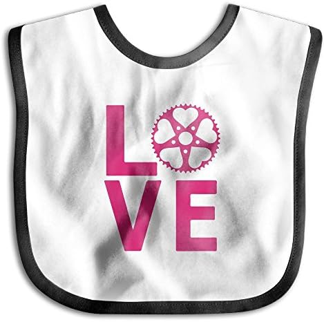 Cute Bloody Love Cycling Baby Burp Cloths For Boys And Girls 100% Organic Cotton,Thick,Soft And Premium Absorbent Towels, For Newborns Gift.