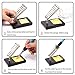 Soldering Iron Kit Electronics, 60W 110V Adjustable Temperature Welding Tool, 5pcs Soldering Tips, Desoldering Pump, Soldering Iron Stand with Carrying Case