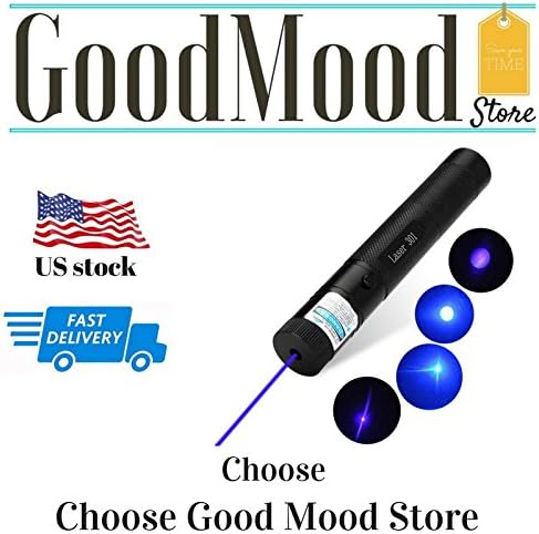 405nm Blue Purple/Blue UV/ Beam Laser Pointer/ Lazer Projector Flashlight/ Pet Toy Pointer Pen/ Powerful 5mw