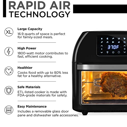 Best Choice Products 16.9qt 1800W 10in1 XXXL Family Size Air Fryer