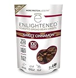 Enlightened Roasted Broad Bean Crisps - Sweet Cinnamon 4.5 OZ / Singles