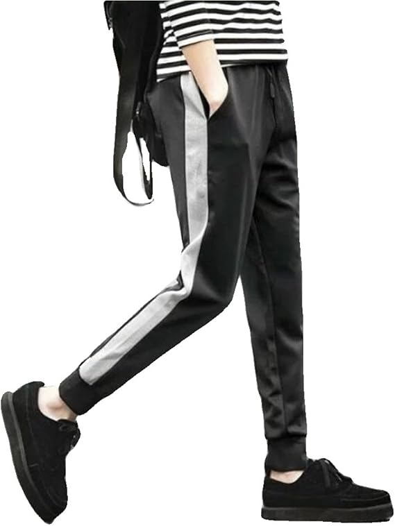 Amazon Co Jp コズミックツリー Cosmic Tree ジョガーパンツ スポーツミックス ブラック 黒 ライン ストレッチ フリーサイズ メンズ タイプa 服 ファッション小物 Amazon Co Jp コズミックツリー Cosmic Tree ジョガーパンツ スポーツミックス ブラック 黒 ライン ストレッチ フリーサイズ メンズ タイプa 服 ファッション小物