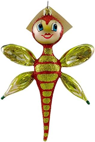 Larry Fraga GOOFY LOOFY Blown Glass Ornament Insect Bug Free Blown 5936